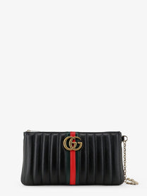 Gucci Women's GG Marmont Pouch Black