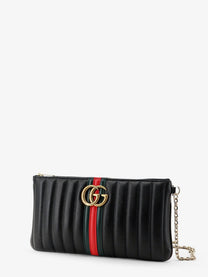 Gucci Women's GG Marmont Pouch Black