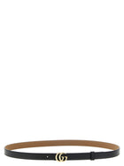 Gucci GG Marmont Reversible Belt Gold
