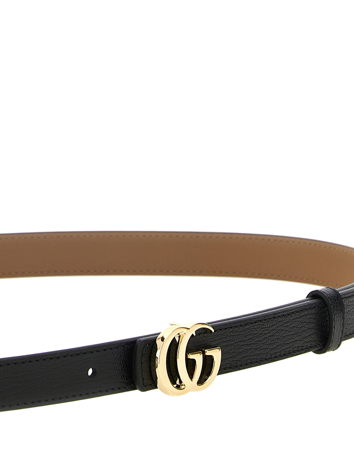 Gucci GG Marmont Reversible Belt Gold, view 4