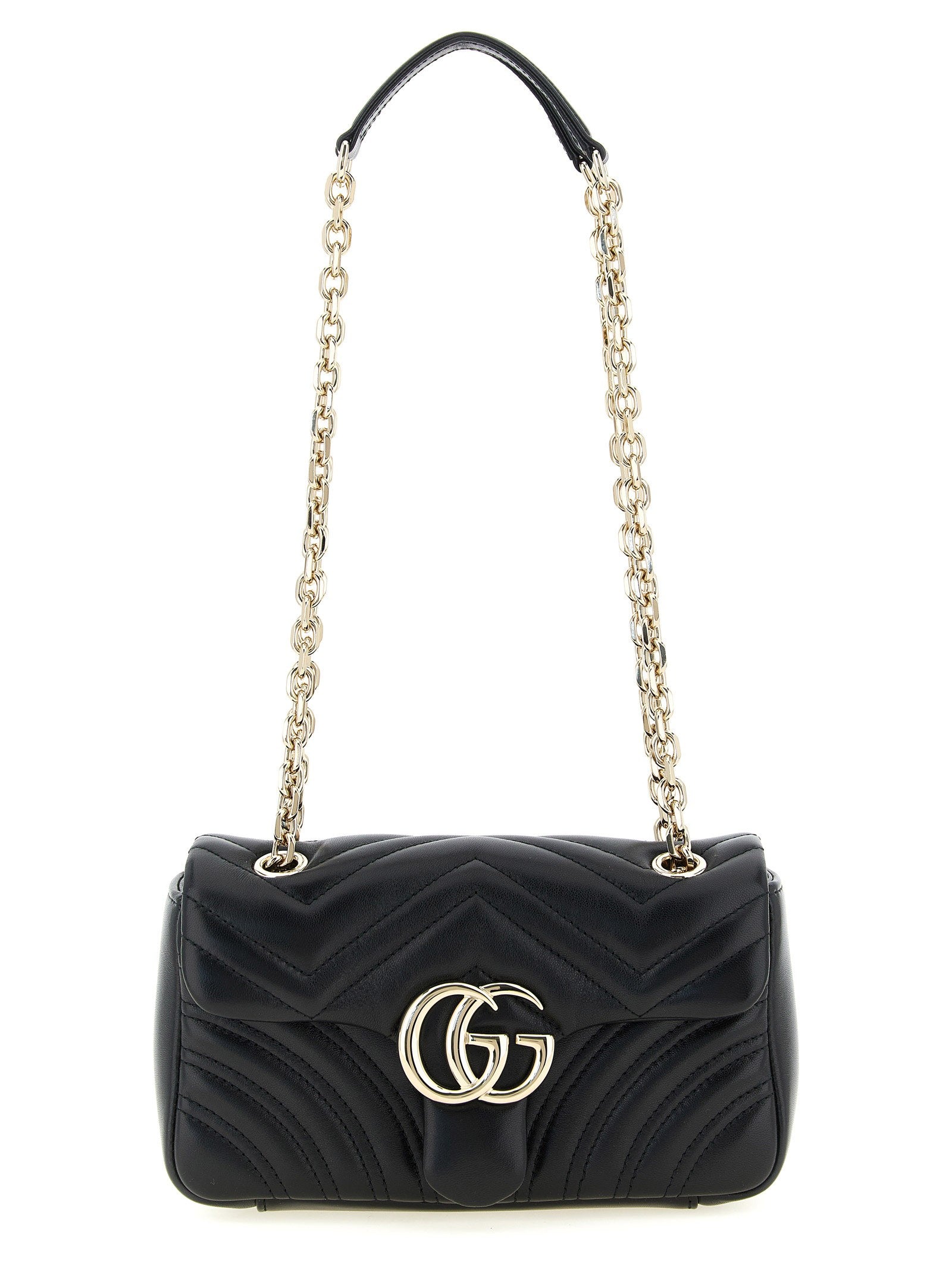 Gucci GG Marmont Small Shoulder Bag Black