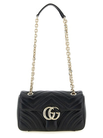 Gucci GG Marmont Small Shoulder Bag Black