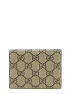 Gucci GG Marmont Two Tone Wallet Gold