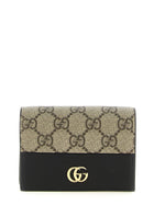 Gucci GG Marmont Two Tone Wallet Gold