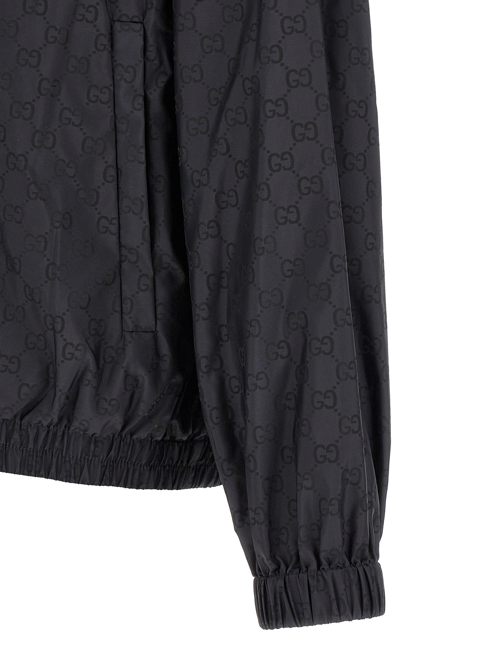 Gucci GG Nylon Jacket Black