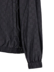 Gucci GG Nylon Jacket Black