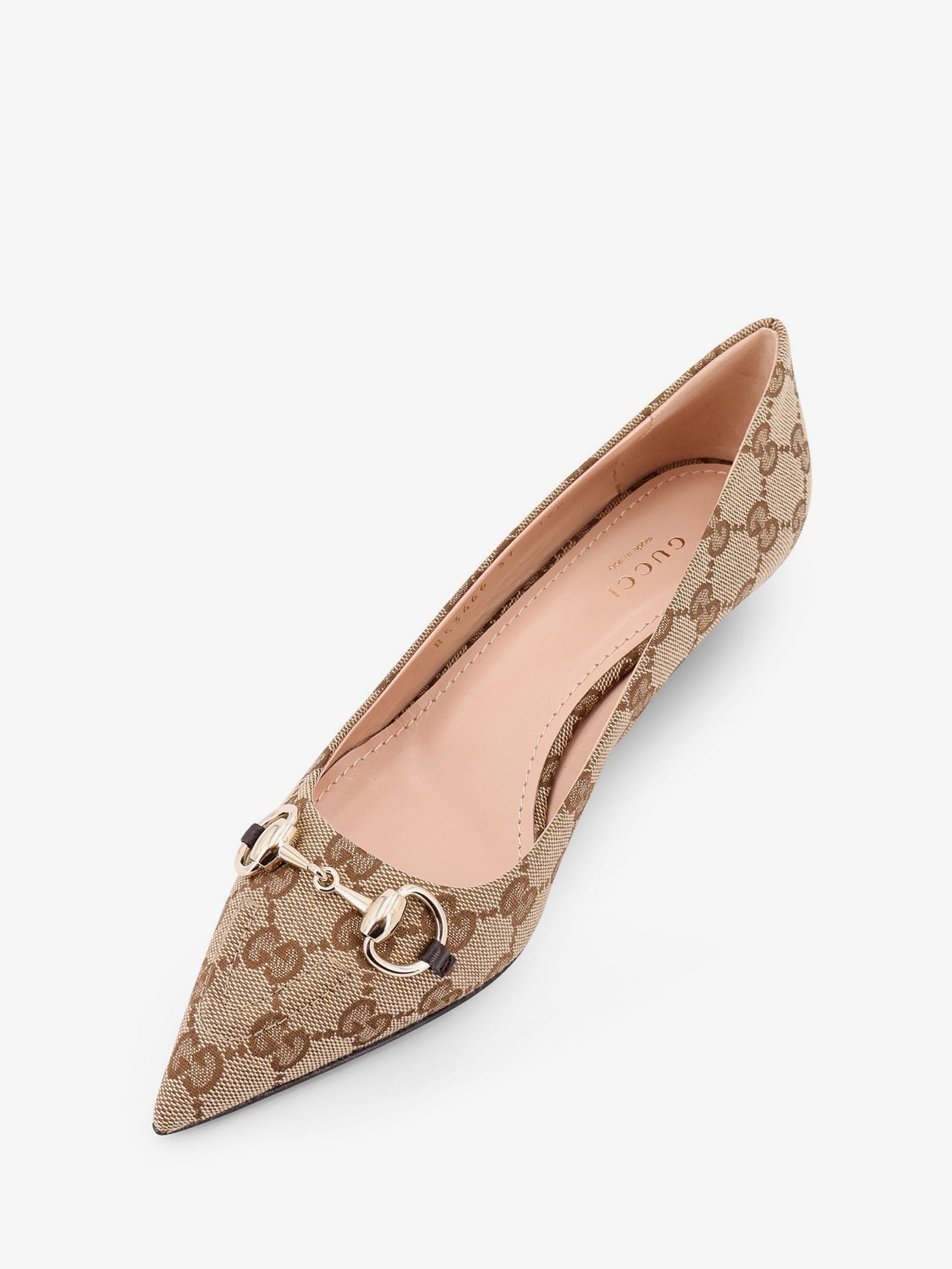 Gucci Women's GG Original Fabric Écolleté Beige