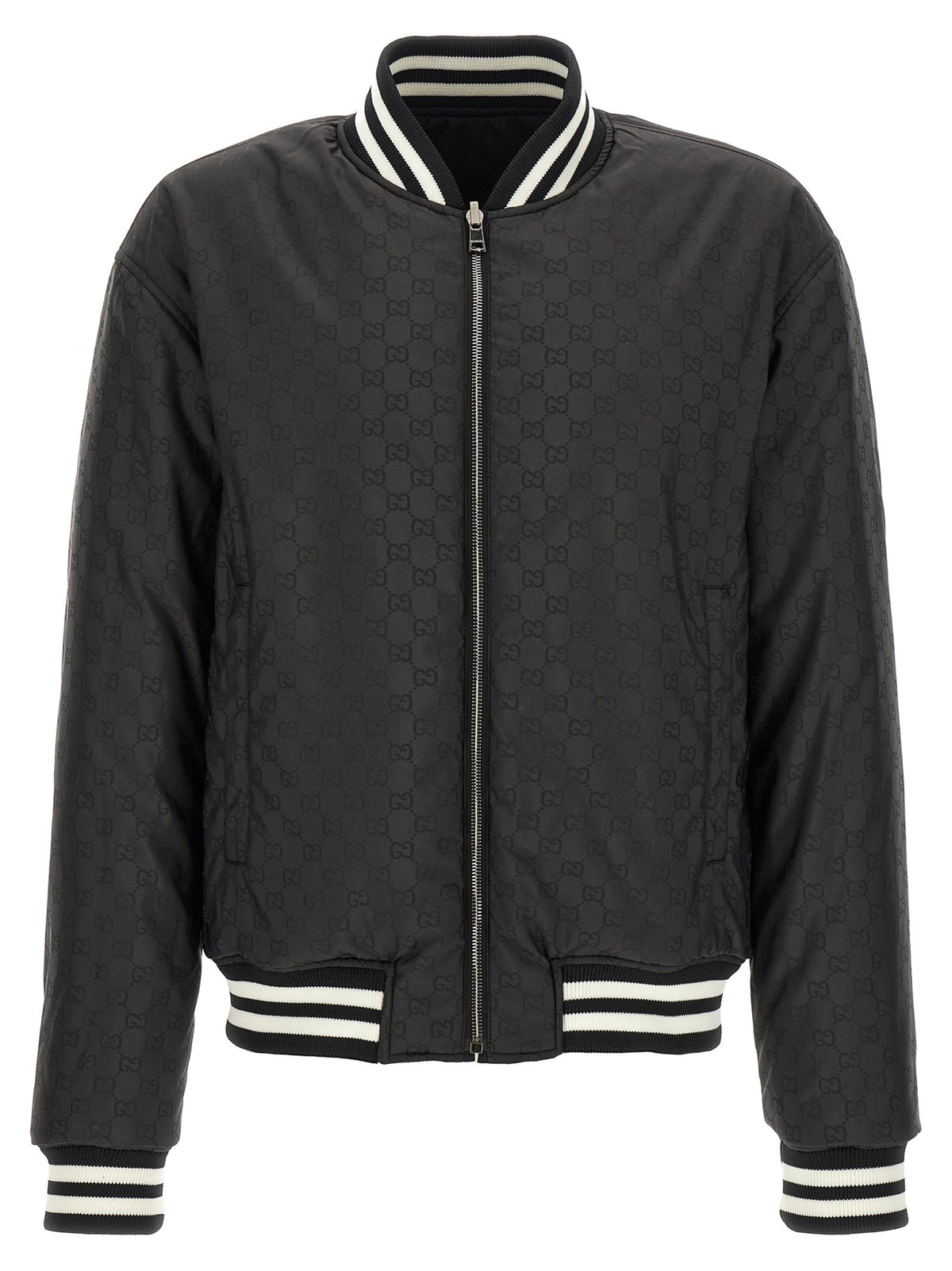 Gucci GG Reversible Bomber Jacket White, view 2