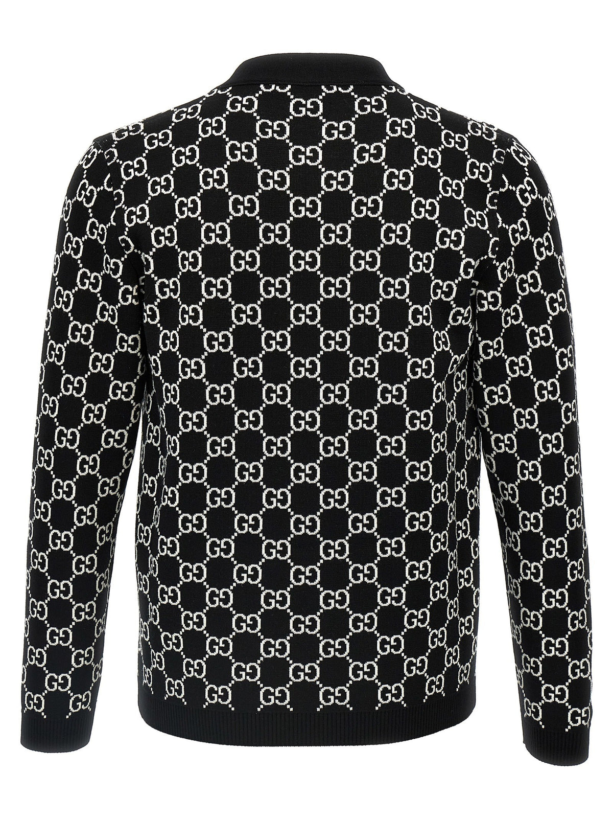 Gucci GG Reversible Cardigan White