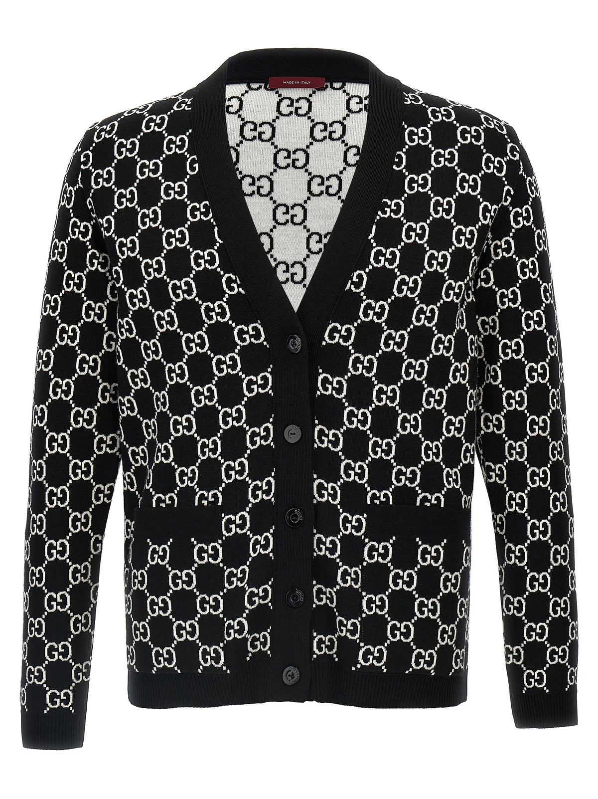 Gucci GG Reversible Cardigan White