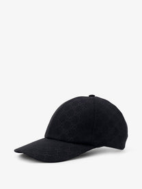 Gucci Men's GG Ripstop Baseball Hat Black