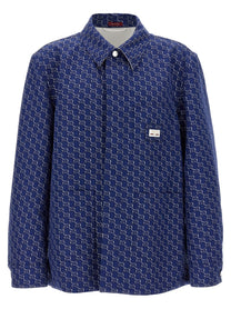Gucci GG Shadow Jacket Blue