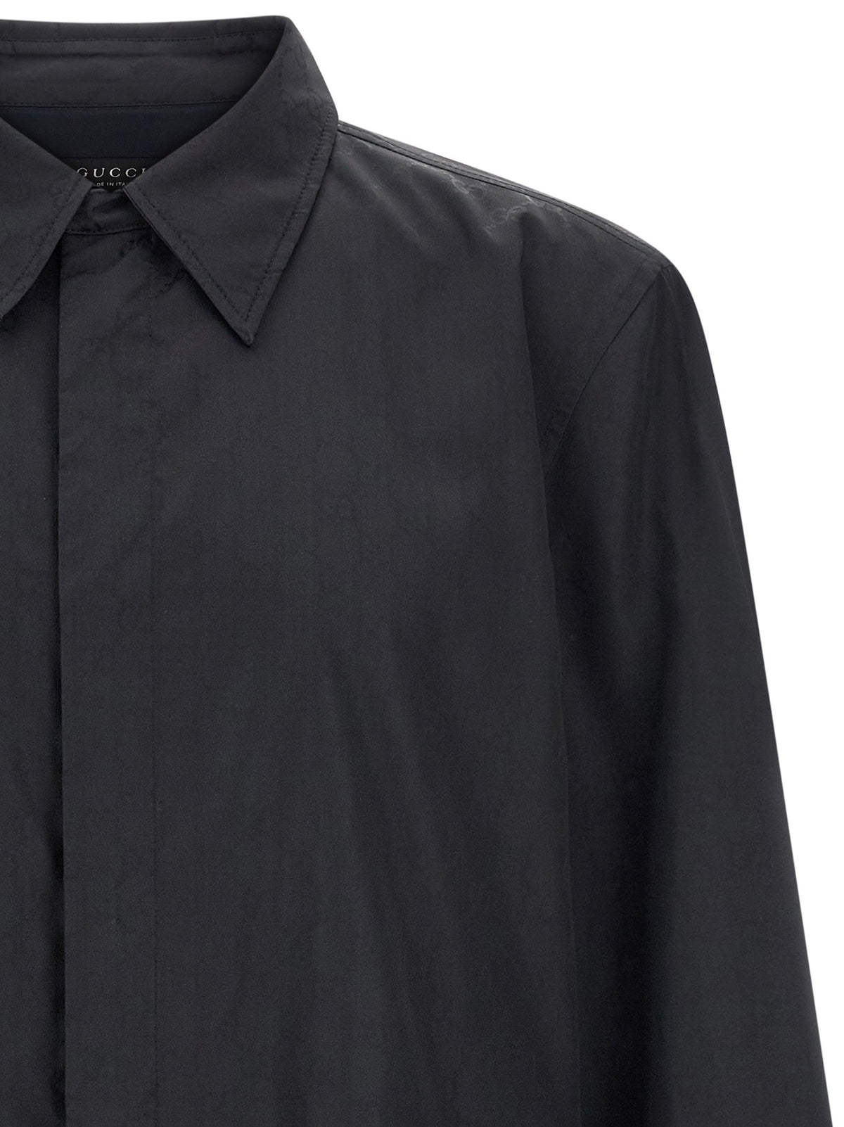 Gucci GG Silk Faille Jacket Black