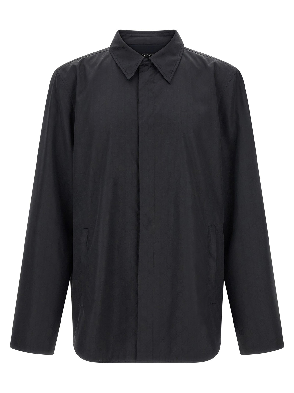 Gucci GG Silk Faille Jacket Black