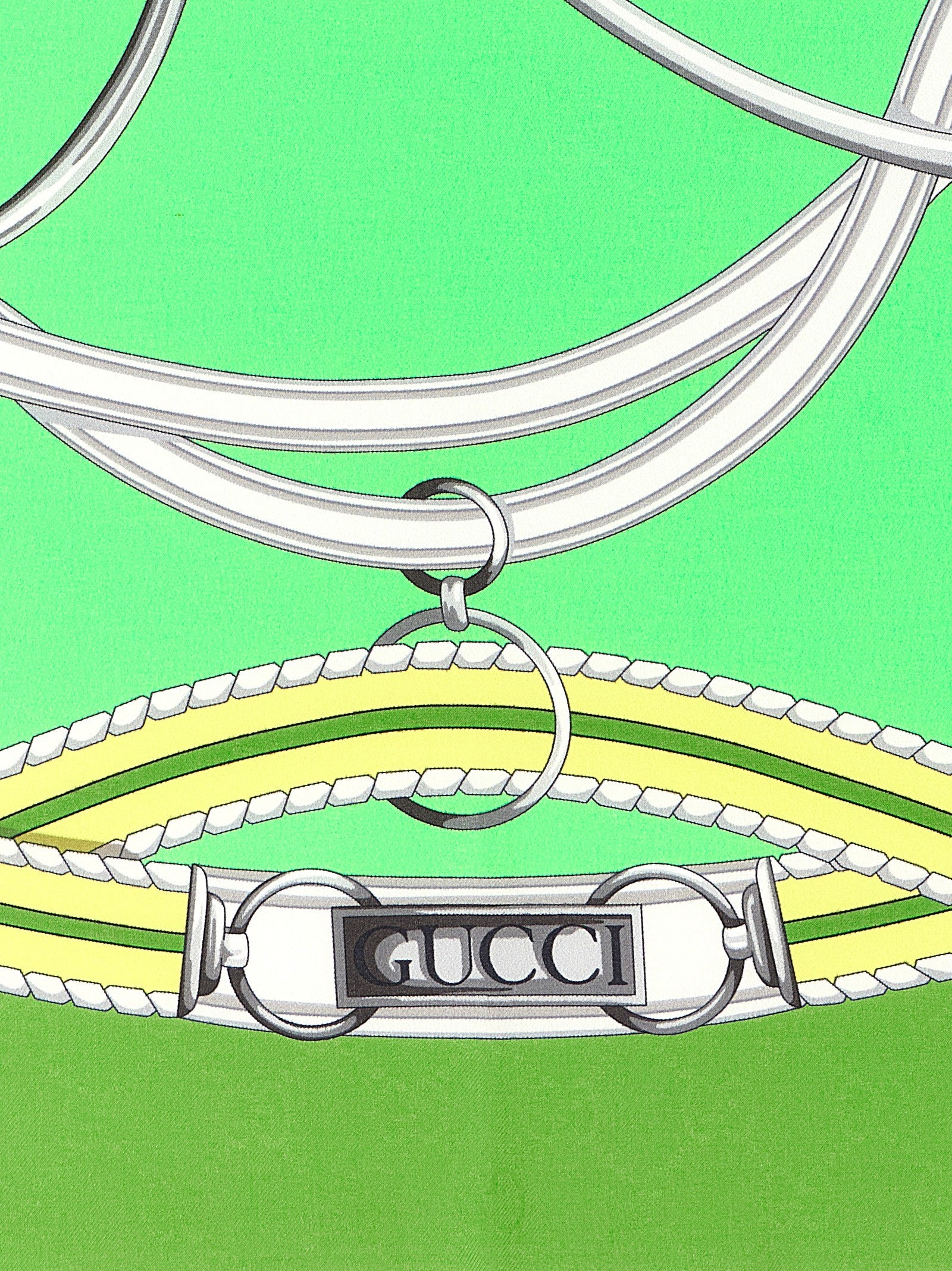 Gucci GG Silk Rack Gold