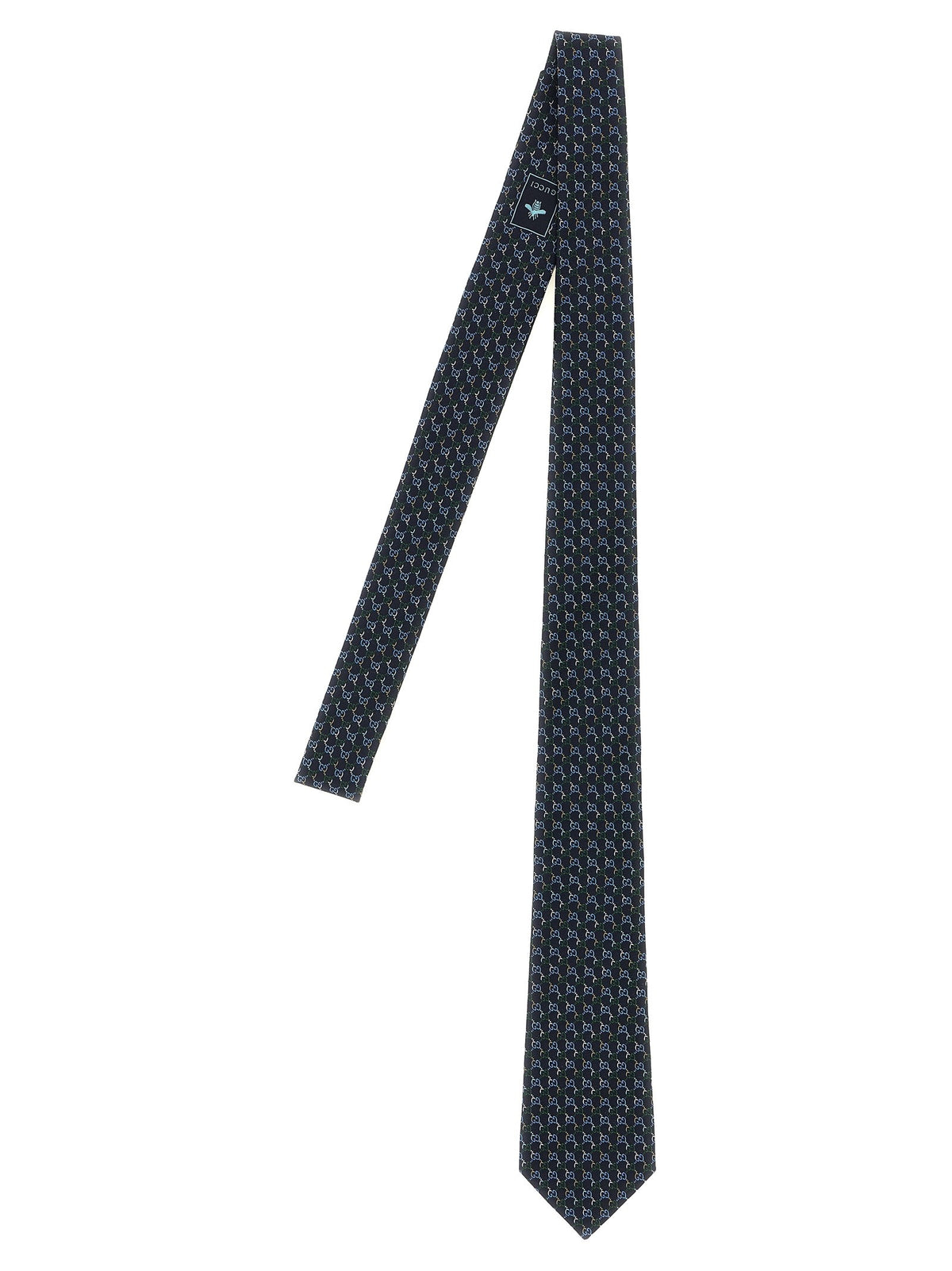 Gucci GG Silk Tie Blue