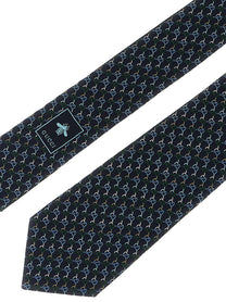 Gucci GG Silk Tie Blue