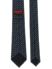 Gucci GG Silk Tie Blue