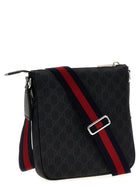 Gucci GG Supreme Crossbody Bag Black, view 2