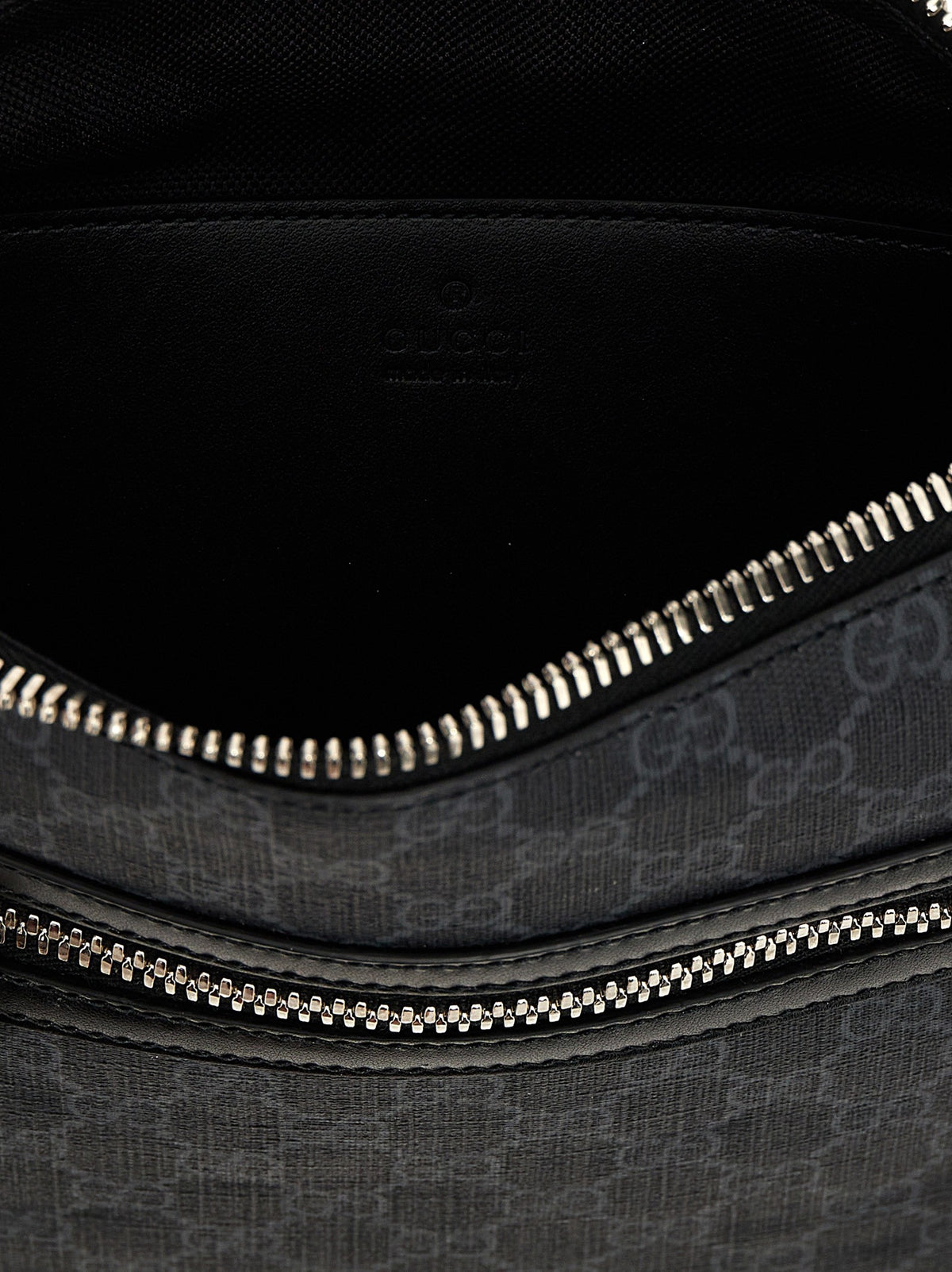 Gucci GG Supreme Crossbody Bag Black