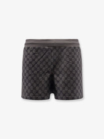 Gucci Women's GG Supreme Fabric Shorts Black