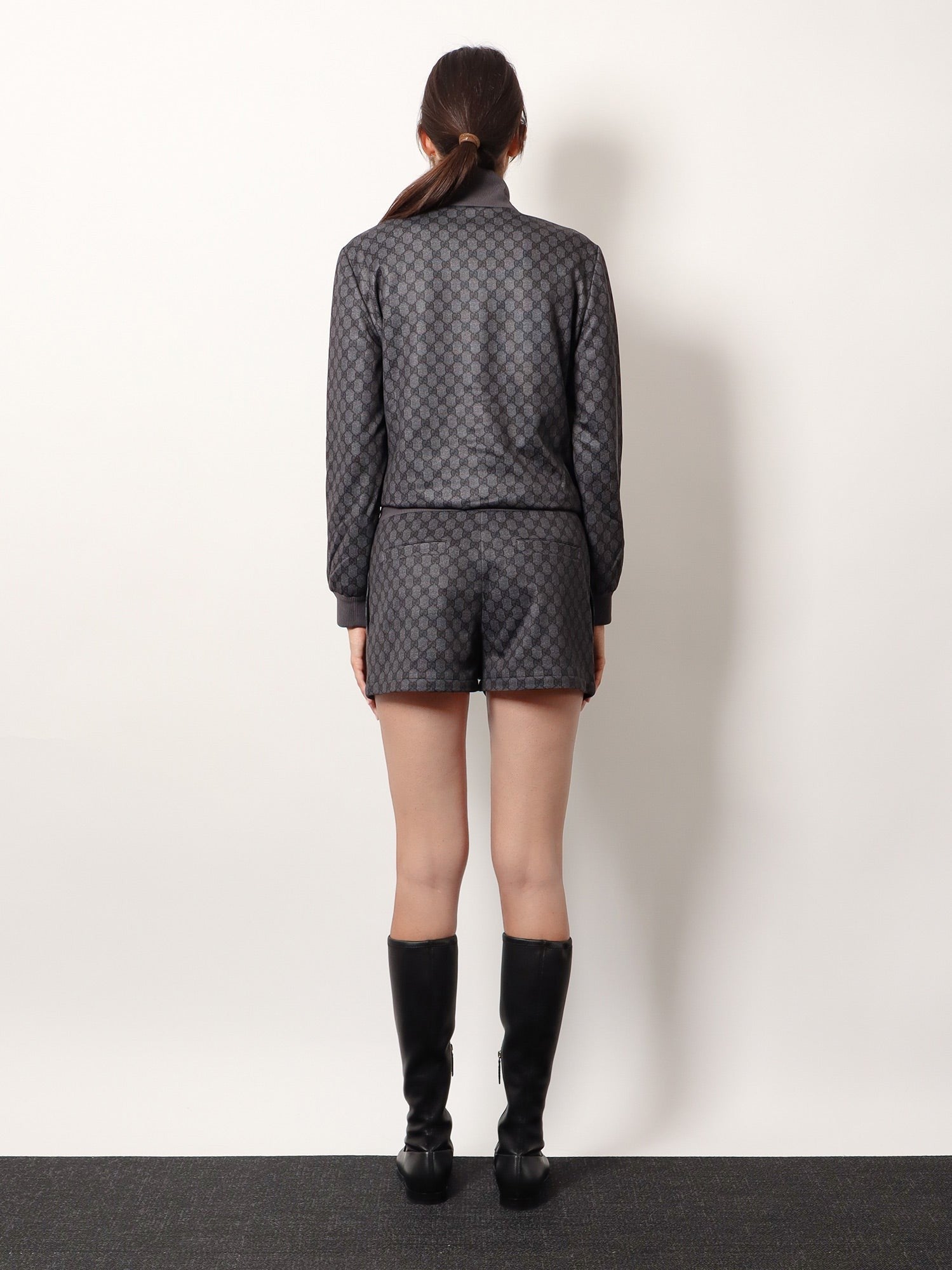 Gucci Women's GG Supreme Fabric Shorts Black