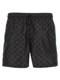 Gucci GG Swim Shorts Black