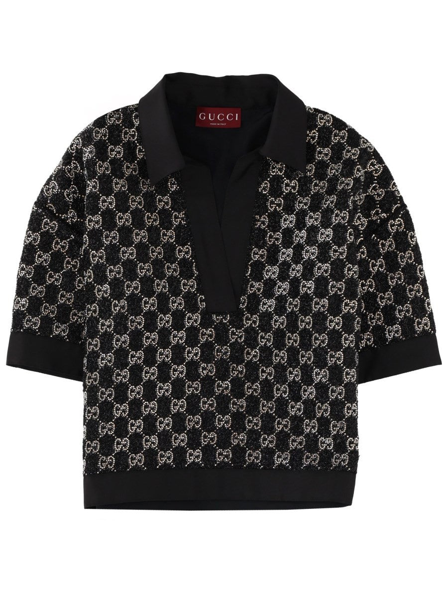 Gucci Women's GG Top Black