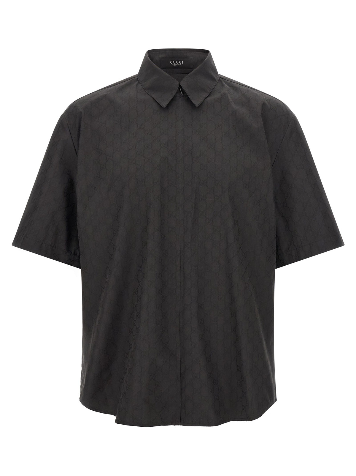 Gucci GG Zip Shirt Grey