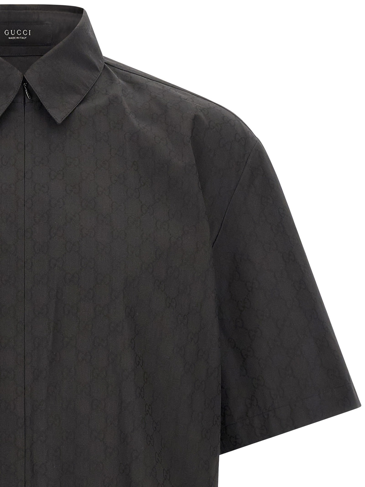 Gucci GG Zip Shirt Grey, view 3