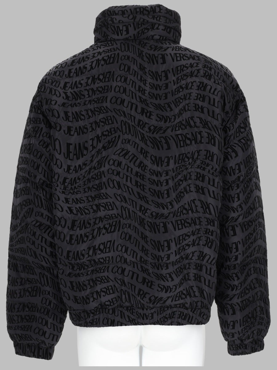 Versace Jeans Couture Men's Giacca Collo Alto Black
