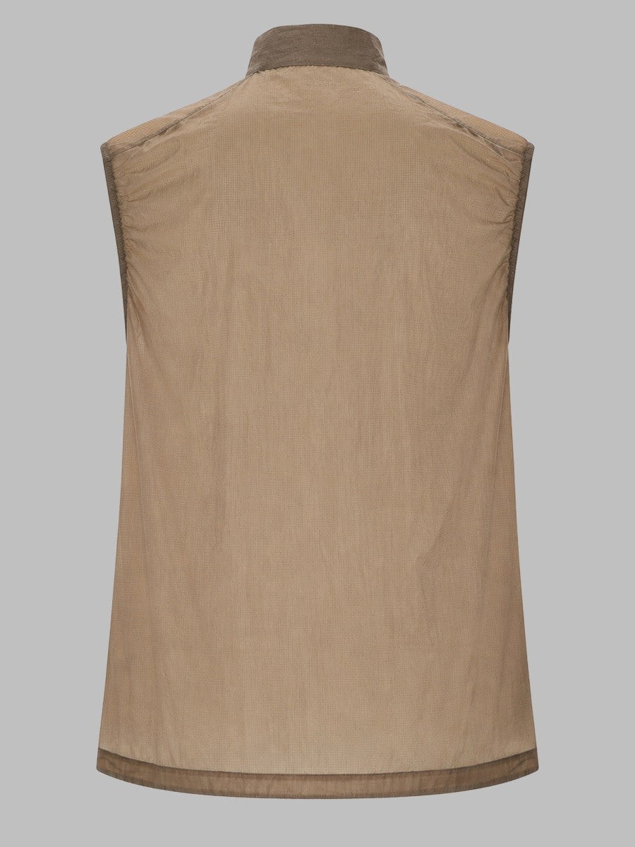 SATISFY Men's Giacca Vento Modulare Rippy Beige