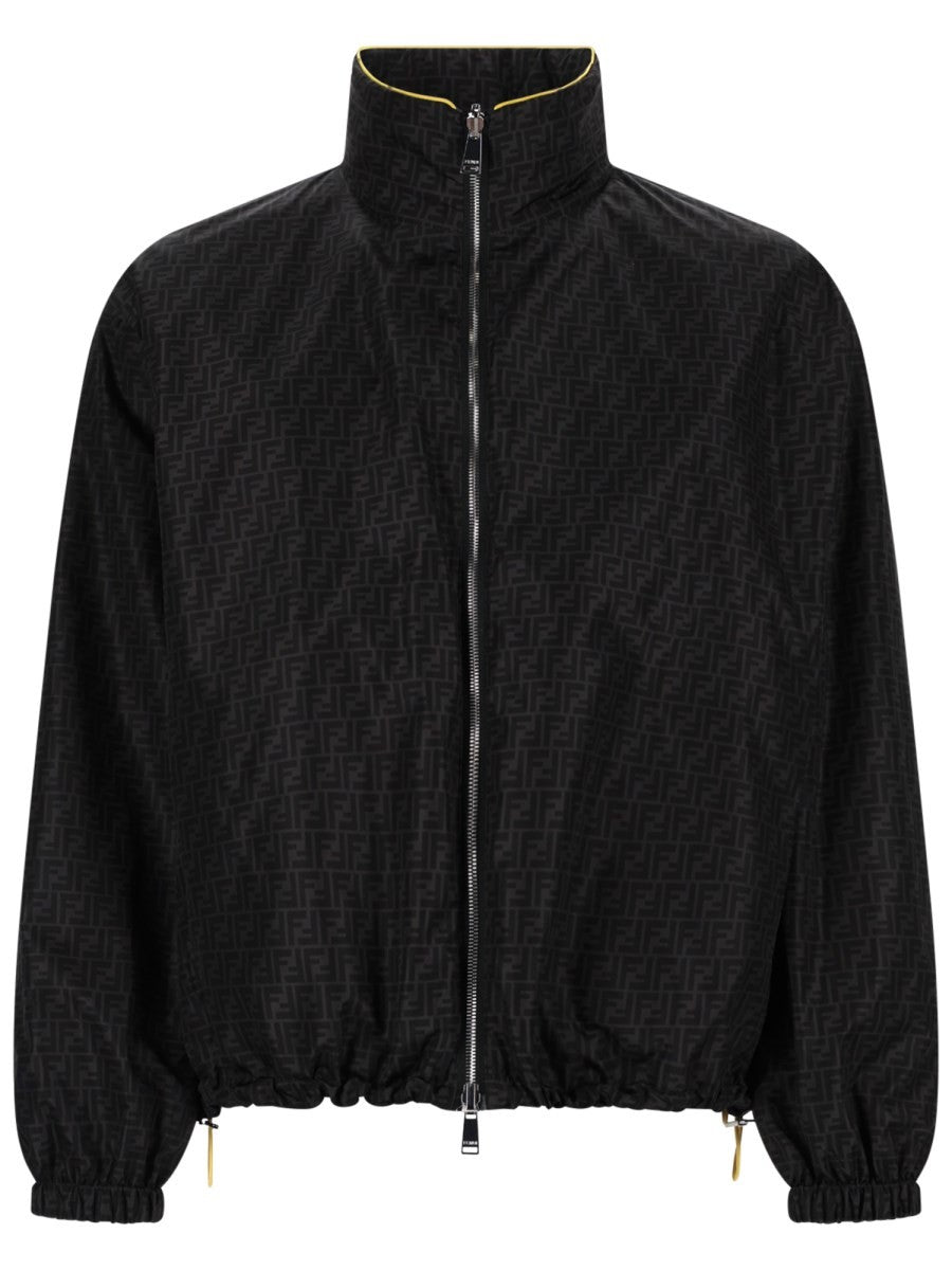 Fendi Men's Giacca Vento Reversibile Black