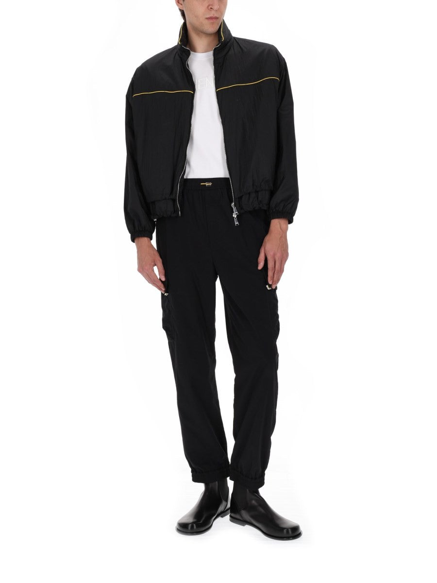 Fendi Men's Giacca Vento Reversibile Black