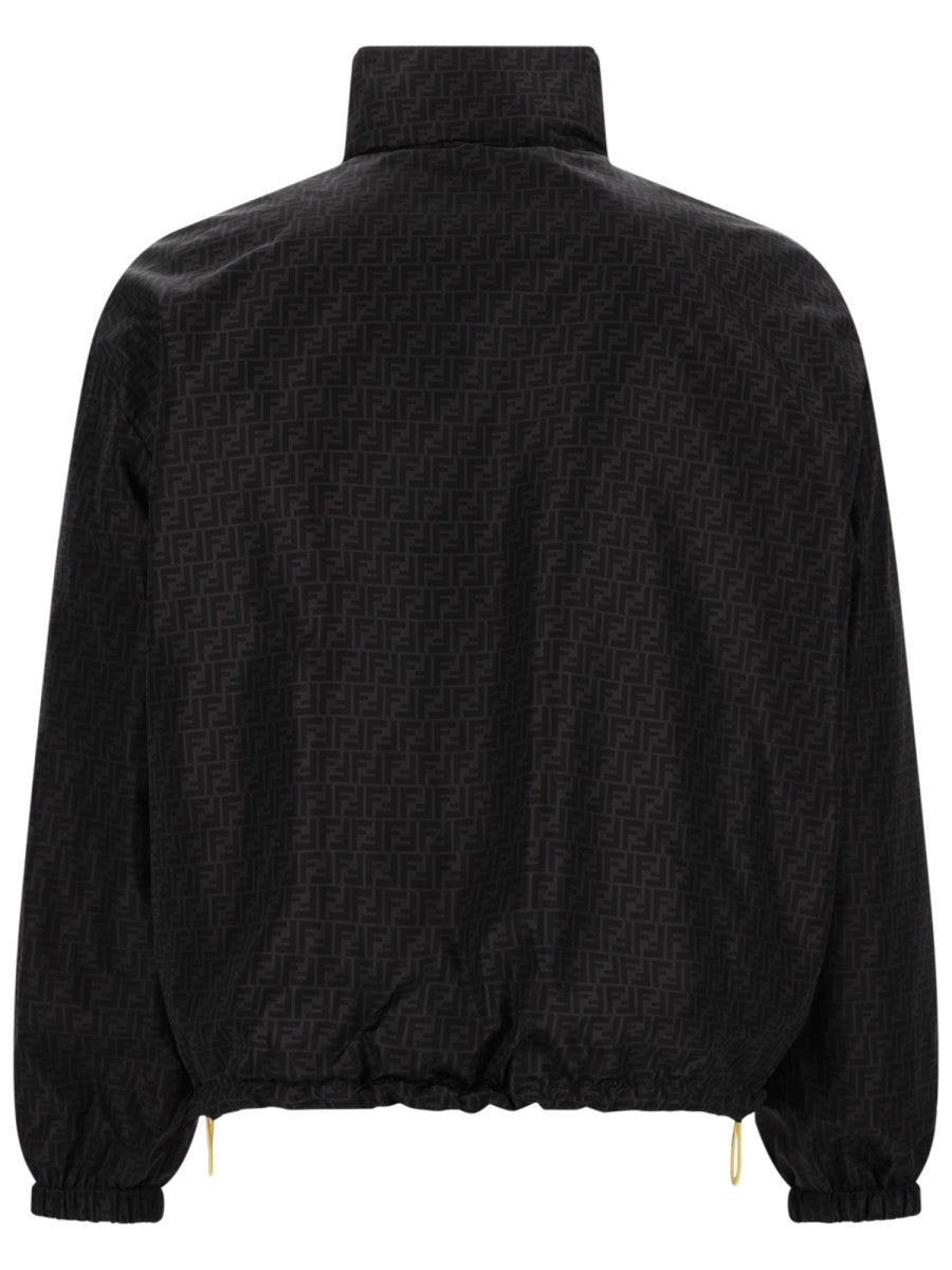 Fendi Men's Giacca Vento Reversibile Black