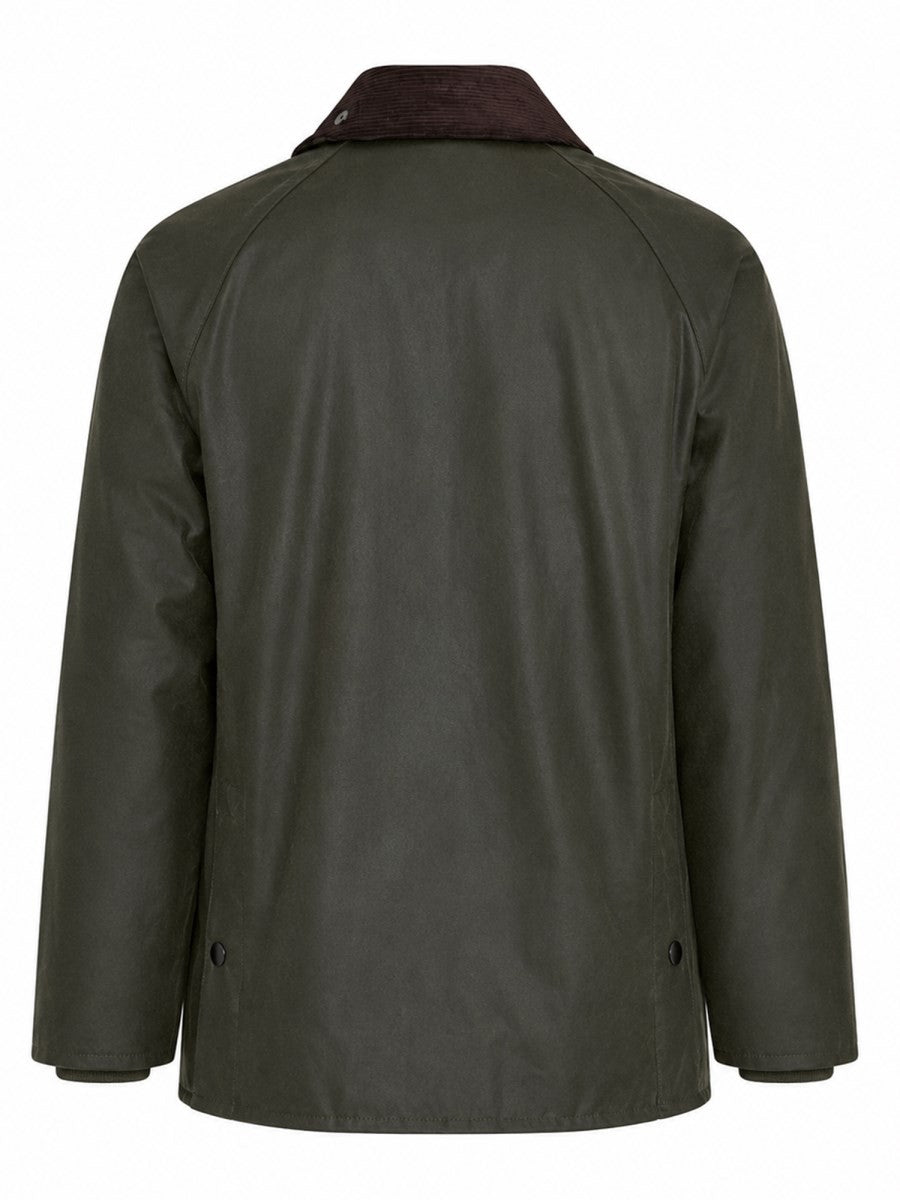 Barbour Men's Giacca Bedale in Cotone Cerato Black