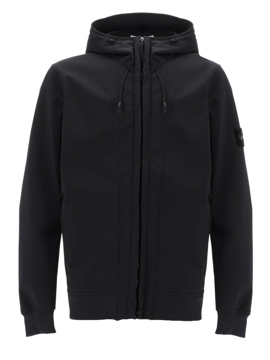 Stone Island Men's Technical Due Strati Jacket Black