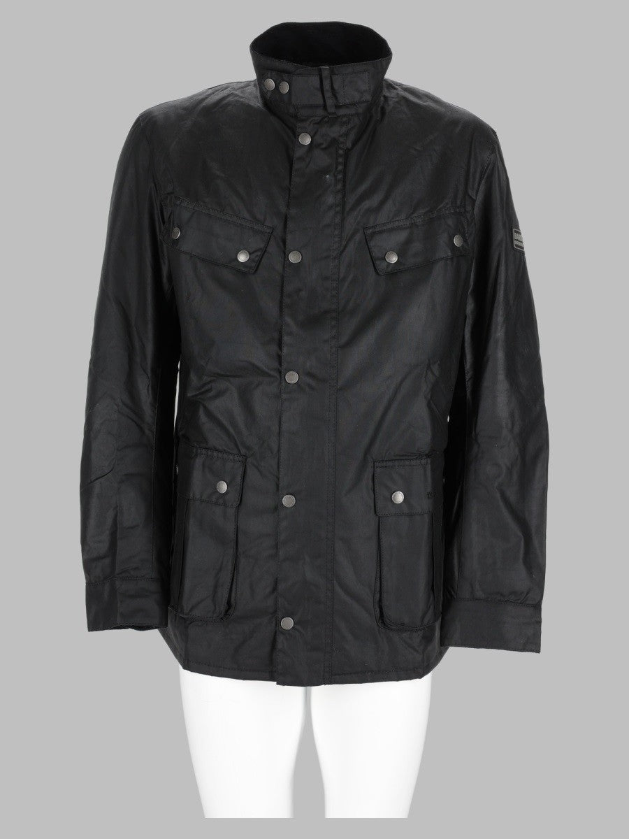 Barbour Men's Giacca Cerata Duke Black