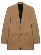 Celine Women's Colonne Jacket Brown