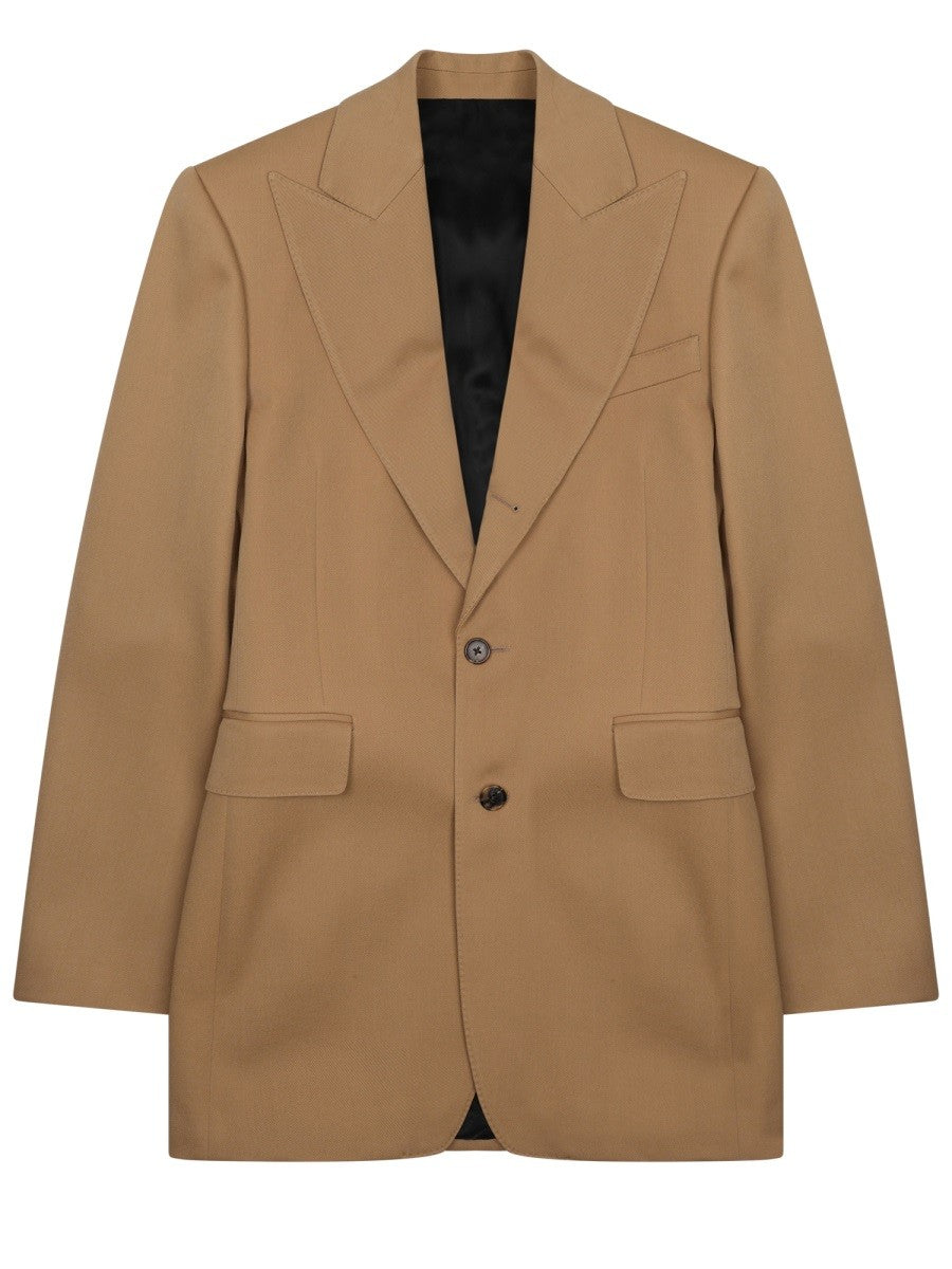 Celine Women's Giacca Colonne Brown