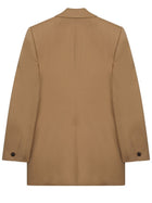 Celine Women's Colonne Jacket Brown, view 3
