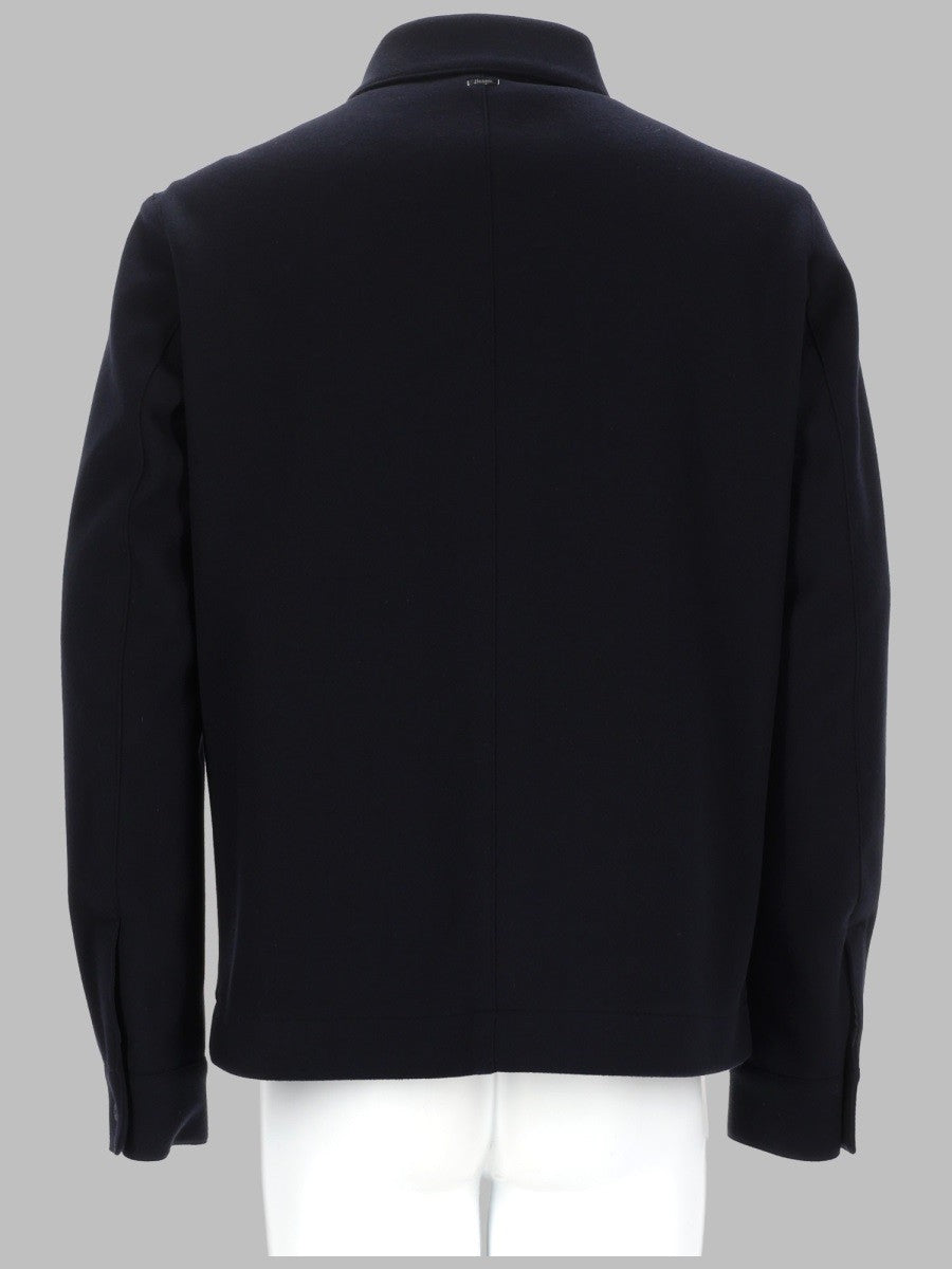 Herno Men's Giacca Con Bottoni Automatici Blue
