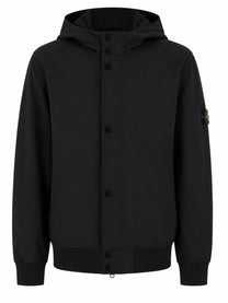 Stone Island Men's Giacca Con Cappuccio Black