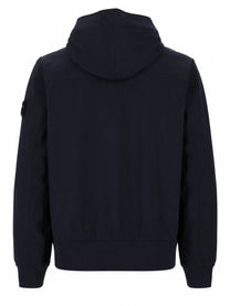 Stone Island Men's Giacca Con Cappuccio Blue
