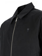 Ami Paris Men's Zip Jacket Black, view 3