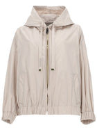 S MAX MARA Women's Taffetà Antigoccia Short Jacket Beige