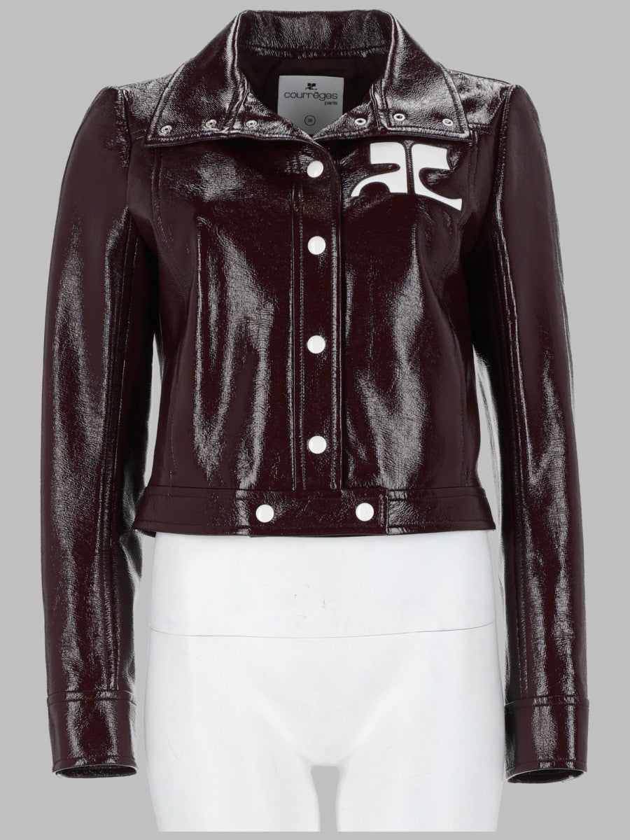courrèges Women's Giacca Crop Con Red