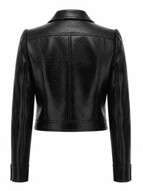 courrèges Women's Giacca Crop Con Black