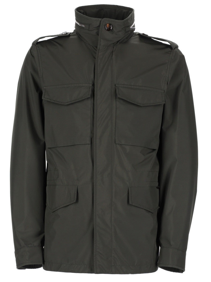 MooRER Men's Giacca Denver Stp Green