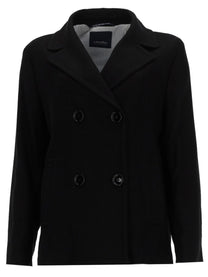 S MAX MARA Women's Giacca Doppiopetto Arco Black